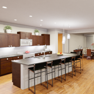 Channel set under cabinet LED tape light with Frosted Lens