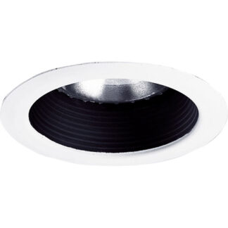 Recessed Light with Black Baffle
